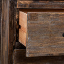 Farmhouse  Solid Wood Bedroom Nightstand Side Table