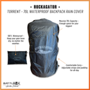 Rockagator TORRENT - 70 Liter Waterproof Backpack Rain Cover