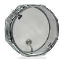 Metal Snare Drum by GRIFFIN | 14" x 5.5" inch Steel Chrome Shell | 8 Tuning Lugs & Snare Throw Off Strainer Set | Musical Instrument Kit & Drummers Key | Marching Percussion Hardware & Drum White Head