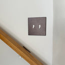 CleanPlate Classic Wall Plate in Bronze for Toggle Switches