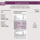 B Complex–Complete Daily B Vitamin Supplement, 16 fl oz