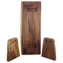 Haussmann Wood Natural Edge Bench 48 in x 18 x 18 in H KD Walnut Oil