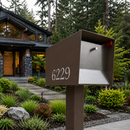 UpTown Box-2.0 in COCONUT - Modern Mailbox