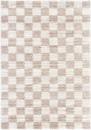 Belita Beige Luxe Shag Area Rug