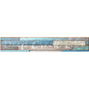 Deep Creek Lake White/Colorful Sign | Wall Art Print on Real Wood