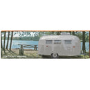 Door County, Wisconsin Camper | BEA17 | Wall Art Print on Real Wood
