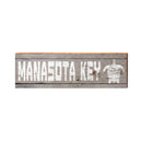 Manasota Key Sea Turtle Wood Sign | Real Wood Art Print