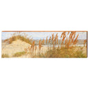 Amber Dunes | Wall Art Print on Real Wood