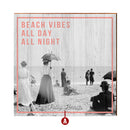 Personalized Vintage Beach Scene Wooden Sign | Customizable Wall Art Print on Real Wood