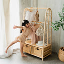 Belle Kids Clothing Rack with 2 Drawers