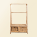 Belle Kids Clothing Rack with 2 Drawers