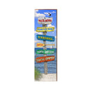 Matlacha Beach Directional Sign | Wall Art Print on Real Wood