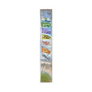 Matlacha Beach Flags Sign | Wall Art Print on Real Wood