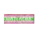 Matlacha Flamingos Sign | Wall Art Print on Real Wood
