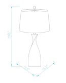Donnerskirchen Modern Tan Table Lamp
