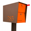 UpTown Box Locking Package Dropbox  in COCONUT - Modern Mailbox