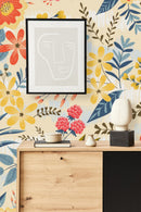 Fashionable Summer Flowers Wallpaper Smart