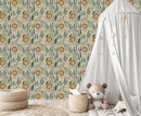 Voguish Lions Wallpaper Chic