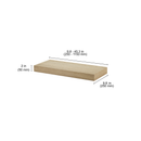 BIG BOY Floating Shelf - Real Wood Veneer