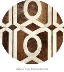 BIG TRELLIS – Hair-On-Hide Large Area Rug