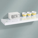 Modern Finish Floating Shelf - 2 Inches Thick, Long Floating Shelf for Wall