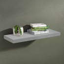 Modern Finish Floating Shelf - 2 Inches Thick, Long Floating Shelf for Wall