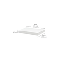 BIG BOY Floating Media Shelf