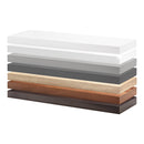 Bathroom Wall Shelf - 2 Inch Thick Floating Bathroom Shelves with Deep Shelf