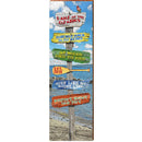 Lake of the Ozarks, Missouri Directional Wooden Sign | Wall Art Print on Real Wood | Osage Lake Cabin House Home D√©cor