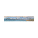 Thomas Johnson Bridge Coastal Bridge | Wall Art Print on Real Wood