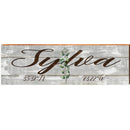 Grey Latitude Longitude | Wall Art Print on Real Wood