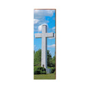 Cross Monument | Wall Art Print on Real Wood