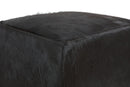 Modern Hide Square Pouf