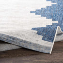 Djugun Navy Indoor & Outdoor Area Rug - Clearance