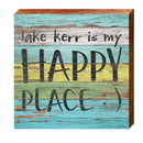 Lake Kerr Happy Place | Wall Art Print on Real Wood