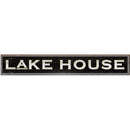 Lake House Black Sign | Wall Art Print on Real Wood