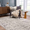 Umay Textured Beige Rug - Clearance