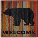 BLU3-NAM25O-1 | Wall Art Print on Real Wood