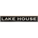 Lake House Wooden Sign | Wall Art Print on Real Wood