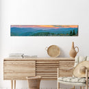 Blue Ridge Mountains Wooden Sign | Wall Art Print on Real Wood