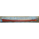 Welcome to Kashagawigamog Lake Canoe | Wall Art Print on Real Wood