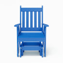 Keystone Amish Co. Franklin Recycled Plastic Glider Chair