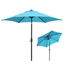 Ainfox 9ft  Patio Umbrella with Push Button Tilt and Crank, UV and Waterproof