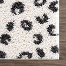 Zhen Black Spots Leopard Rug - Clearance