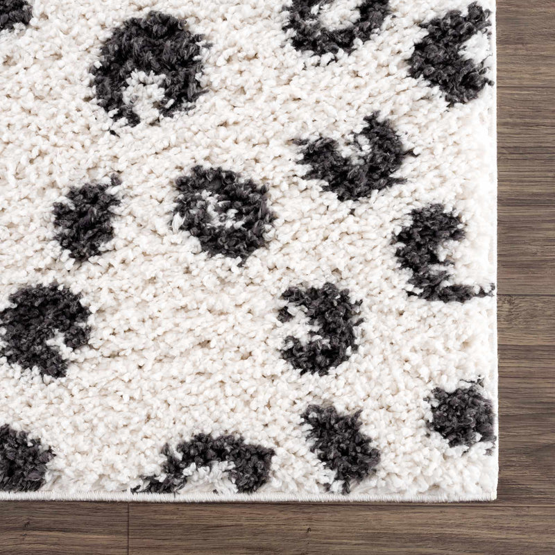 Zhen Black & White Area Rug