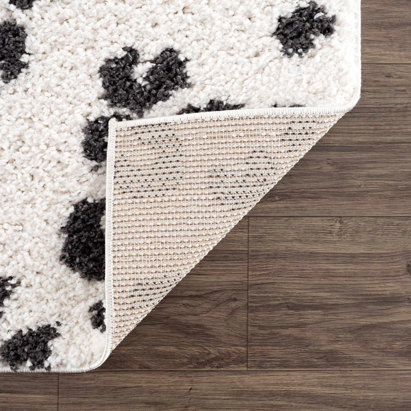 Zhen Black & White Area Rug