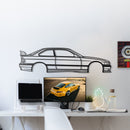 E36 M3 Metal Car Wall Art - NC0947