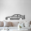 E36 M3 Metal Car Wall Art - MT0947