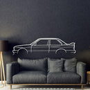 M3 E30 Metal Car Wall Art - MT1007