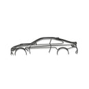 M4 F82 Classic Metal Car Wall Art - MT1013